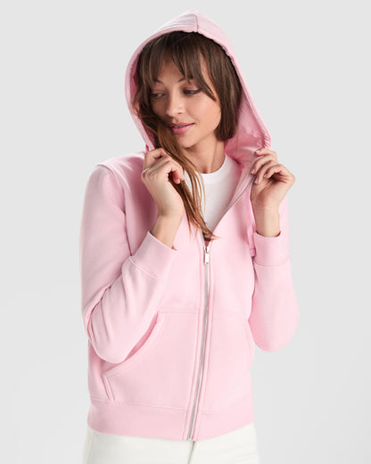 Sudadera con cremallera Veleta mujer